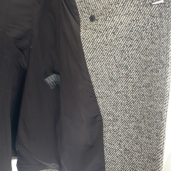 Club Monaco Tweed Long Wool Coat - Picture 6 of 10